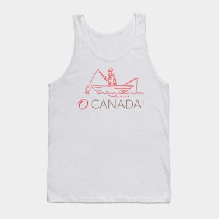 Oh Canada - Fishing Tank Top